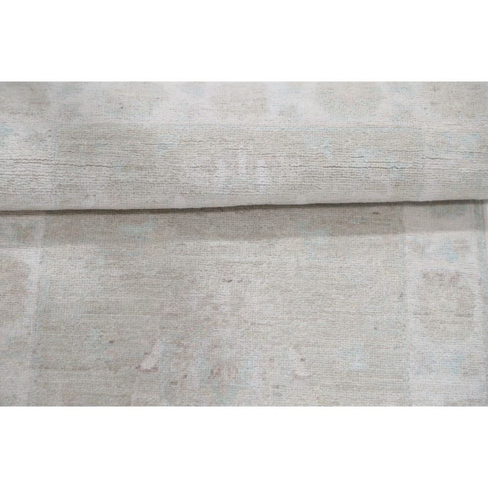 Beige Accent Rug with All-Over Floral Design | Hand Knotted Small Entryway Rug | 100% Wool Beige Accent Rug with All-Over Floral Design | Hand Knotted Small Entryway Rug | 100% Wool