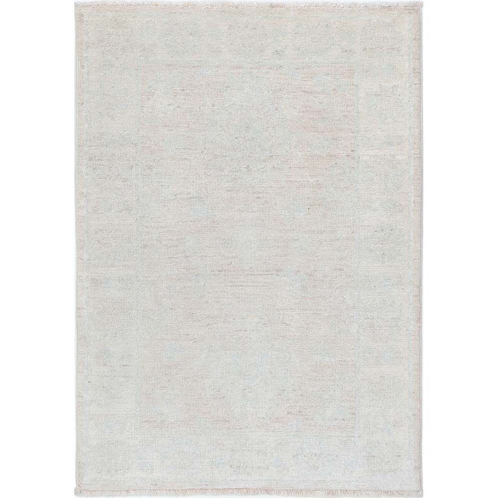 Traditional Hand Knotted Wool Accent Rug | Beige Area Rug for Bedroom, Kitchen and Entryway Decor Traditional Hand Knotted Wool Accent Rug | Beige Area Rug for Bedroom, Kitchen and Entryway Decor