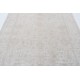 Hand Knotted Oushak Area Rug, Beige Wool Carpet with Soft Pastel Medallion Pattern, Neutral Vintage Style Rug for Living Room Hand Knotted Oushak Area Rug, Beige Wool Carpet with Soft Pastel Medallion Pattern, Neutral Vintage Style Rug for Living Room