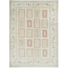 100% Natural Wool Hand Knotted Turkish Area Rug for Living Room, Dining Room and Bedroom Decor