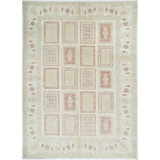 100% Natural Wool Hand Knotted Turkish Area Rug for Living Room, Dining Room and Bedroom Decor