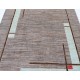 Hand Knotted Gray, Light Blue and Brown Wool Area Rug | Abstract Linear Geometric Design Carpet Hand Knotted Gray, Light Blue and Brown Wool Area Rug | Abstract Linear Geometric Design Carpet