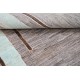 Hand Knotted Gray, Light Blue and Brown Wool Area Rug | Abstract Linear Geometric Design Carpet Hand Knotted Gray, Light Blue and Brown Wool Area Rug | Abstract Linear Geometric Design Carpet
