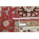 Hand Knotted Red, Ivory and Light Blue Wool Area Rug | Turkish Medallion Design Rug Hand Knotted Red, Ivory and Light Blue Wool Area Rug | Turkish Medallion Design Rug