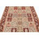 Hand Knotted Blush and Ivory Wool Area Rug | Turkish Floral Panel Design Rug Hand Knotted Blush and Ivory Wool Area Rug | Turkish Floral Panel Design Rug