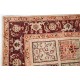 Hand Knotted Blush and Ivory Wool Area Rug | Turkish Floral Panel Design Rug Hand Knotted Blush and Ivory Wool Area Rug | Turkish Floral Panel Design Rug