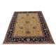 Handknotted Turkish Area Rug for Dining Room and Bedroom | Floral Oushak Rug for Living Room | 100% Wool