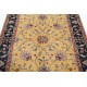 Handknotted Turkish Area Rug for Dining Room and Bedroom | Floral Oushak Rug for Living Room | 100% Wool