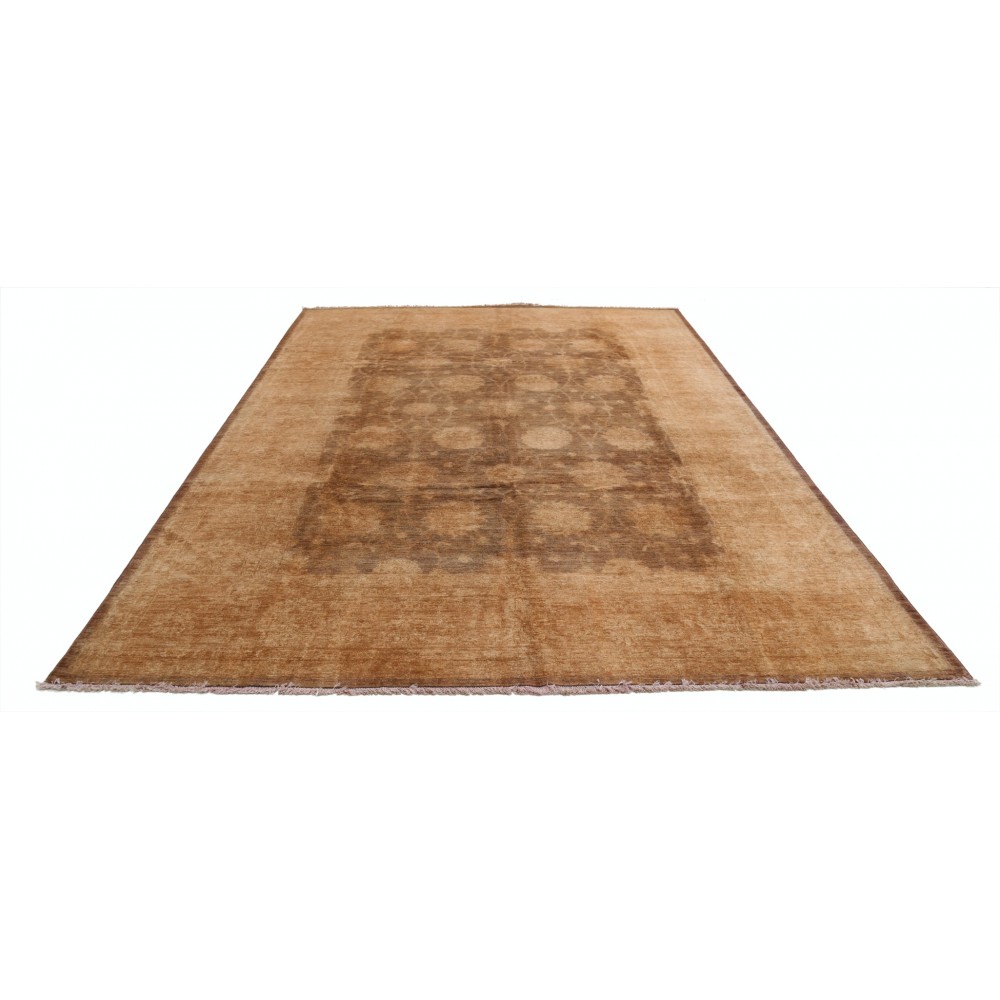 Hand Knotted Brown Large Area Rug for Living Room | 100% Wool Hand Knotted Brown Large Area Rug for Living Room | 100% Wool