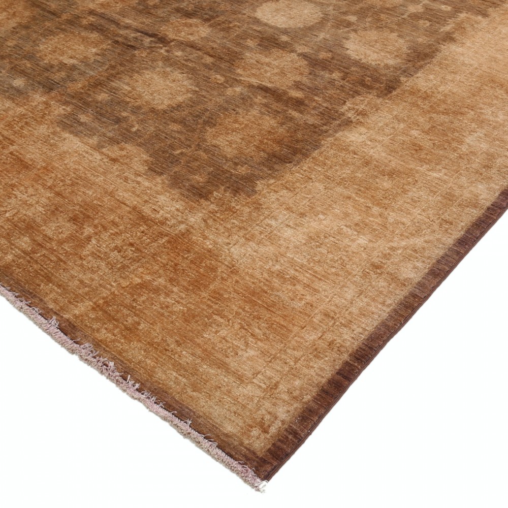 Hand Knotted Brown Large Area Rug for Living Room | 100% Wool Hand Knotted Brown Large Area Rug for Living Room | 100% Wool