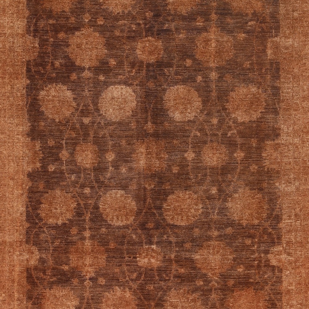 Hand Knotted Brown Large Area Rug for Living Room | 100% Wool Hand Knotted Brown Large Area Rug for Living Room | 100% Wool