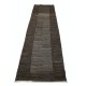 Hand Knotted Brown, Gray Wool Runner Rug | Modern Minimalist Hallway Rug | Stair Rug Hand Knotted Brown, Gray Wool Runner Rug | Modern Minimalist Hallway Rug | Stair Rug