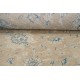 Hand Knotted Floral Rug, Beige and Light Blue Wool Area Rug, Oushak style Carpet Hand Knotted Floral Rug, Beige and Light Blue Wool Area Rug, Oushak style Carpet