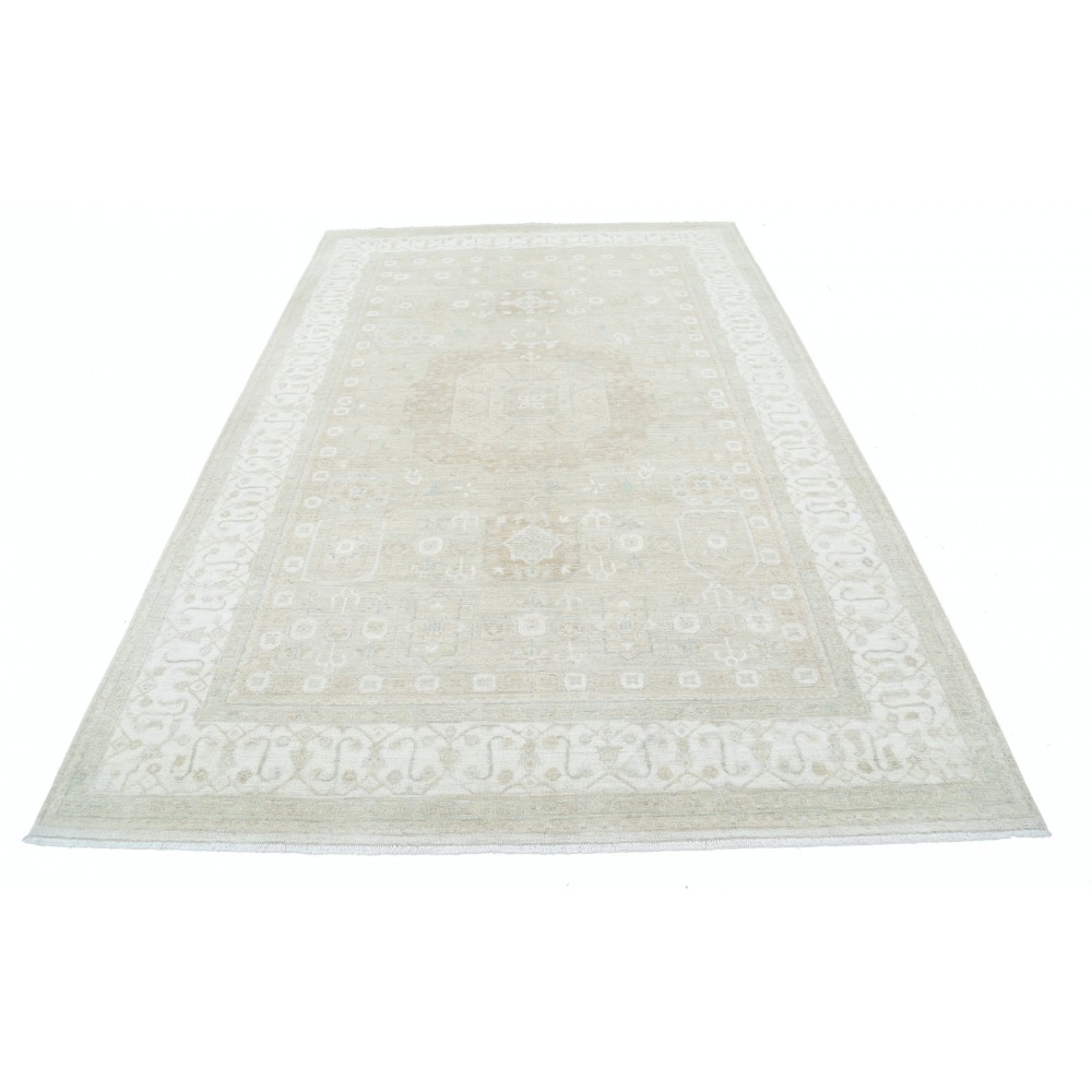 Hand Knotted Area Rug for Home Decor | High Quality Sustainable Home Decor | 100% Wool Beige Carpet Hand Knotted Area Rug for Home Decor | High Quality Sustainable Home Decor | 100% Wool Beige Carpet