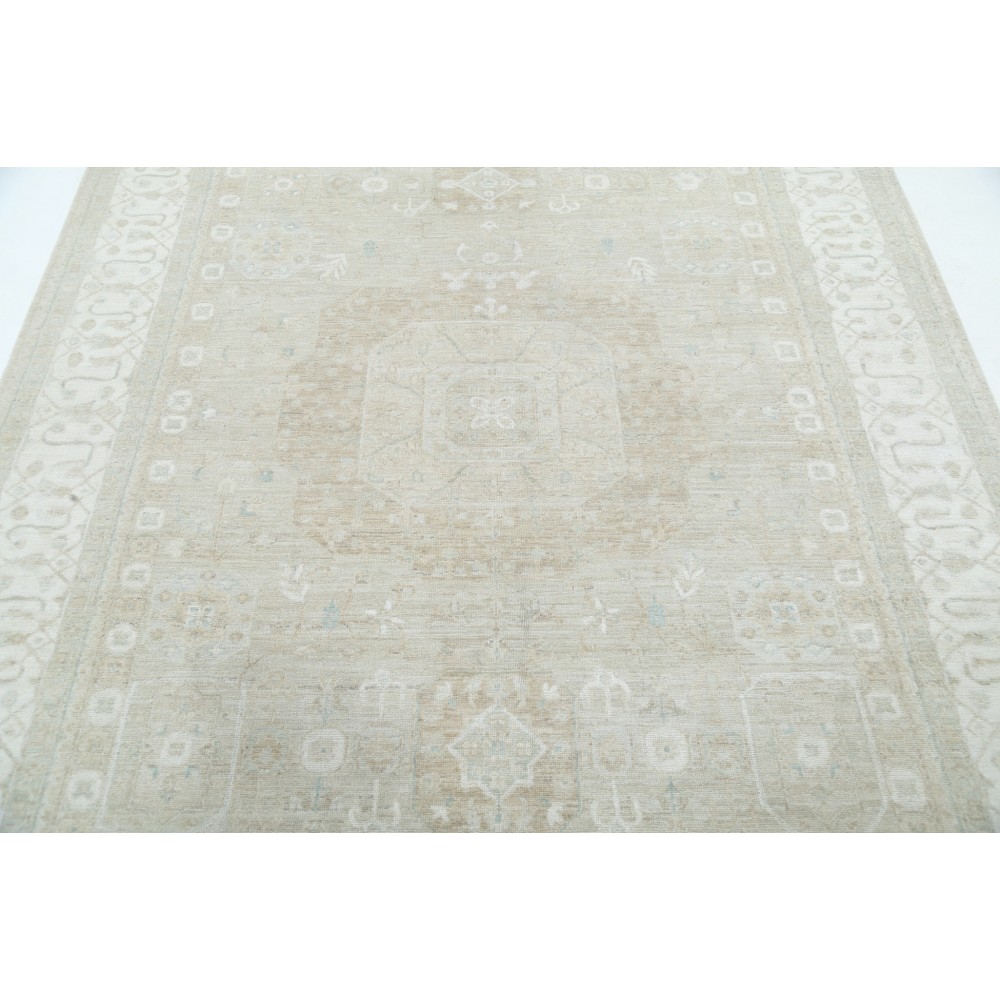 Hand Knotted Area Rug for Home Decor | High Quality Sustainable Home Decor | 100% Wool Beige Carpet Hand Knotted Area Rug for Home Decor | High Quality Sustainable Home Decor | 100% Wool Beige Carpet