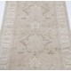 Floral Hallway Runner | Kitchen Runner Rug | Handknotted Corridor Rug | Beige Stair Rug | 100% Wool