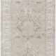 Floral Hallway Runner | Kitchen Runner Rug | Handknotted Corridor Rug | Beige Stair Rug | 100% Wool