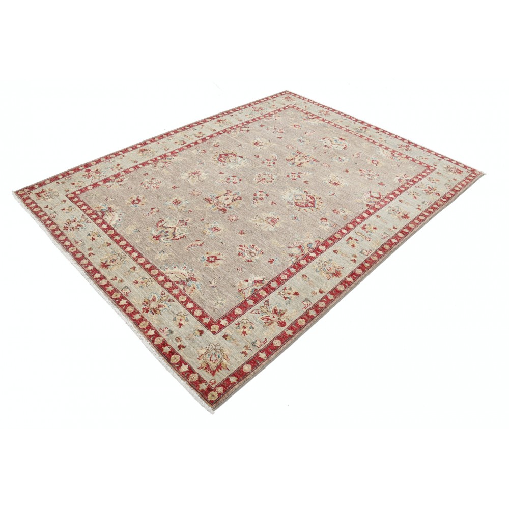 100% Natural Wool Hand Knotted Area Rug | Floral Turkish Oushak Rug for Living Room Decor 100% Natural Wool Hand Knotted Area Rug | Floral Turkish Oushak Rug for Living Room Decor