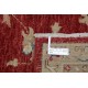 Hand Knotted Red and Beige Wool Area Rug | Turkish Floral Patterned Rug Hand Knotted Red and Beige Wool Area Rug | Turkish Floral Patterned Rug