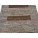 Hand Knotted Brown Area Rug, Geometric Tribal Pattern Accent Rug | All Wool Hand Knotted Brown Area Rug, Geometric Tribal Pattern Accent Rug | All Wool