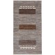 Hand Knotted Brown Area Rug, Geometric Tribal Pattern Accent Rug | All Wool Hand Knotted Brown Area Rug, Geometric Tribal Pattern Accent Rug | All Wool