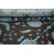 Hand Knotted Gray, Light Blue and Lavender Wool Area Rug | Turkish Floral Vase Design Carpet Hand Knotted Gray, Light Blue and Lavender Wool Area Rug | Turkish Floral Vase Design Carpet