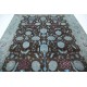 Hand Knotted Gray, Light Blue and Lavender Wool Area Rug | Turkish Floral Vase Design Carpet Hand Knotted Gray, Light Blue and Lavender Wool Area Rug | Turkish Floral Vase Design Carpet