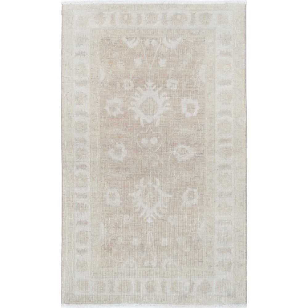 Hand Knotted Beige Accent Rug for Kitchen and Entryway | Traditional Bedside Rug | Woolen Floor Covering Hand Knotted Beige Accent Rug for Kitchen and Entryway | Traditional Bedside Rug | Woolen Floor Covering