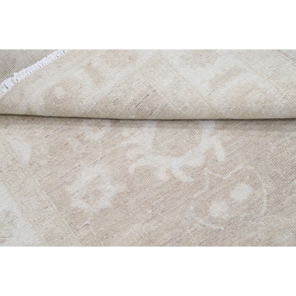 Hand Knotted Beige Accent Rug for Kitchen and Entryway | Traditional Bedside Rug | Woolen Floor Covering Hand Knotted Beige Accent Rug for Kitchen and Entryway | Traditional Bedside Rug | Woolen Floor Covering