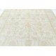 Hand Knotted Wool Large Area Rug | Floral Design Beige Carpet for Bedroom and Dining Room Hand Knotted Wool Large Area Rug | Floral Design Beige Carpet for Bedroom and Dining Room