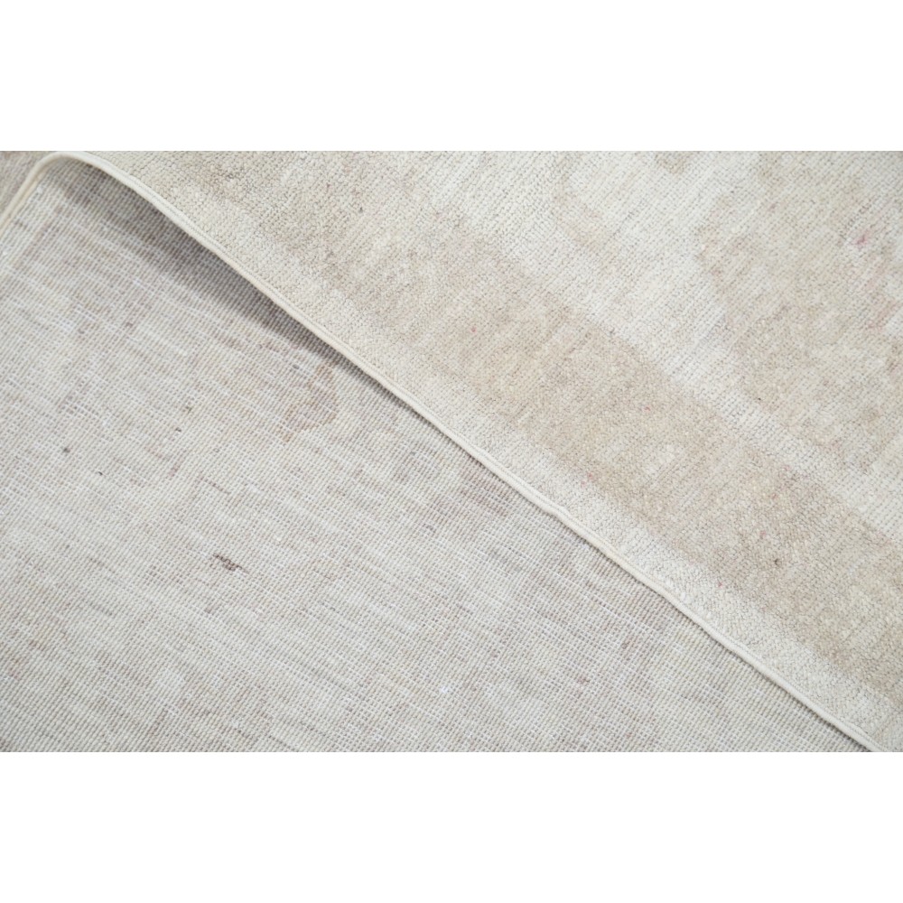 Hand Knotted Wool Large Area Rug | Floral Design Beige Carpet for Bedroom and Dining Room Hand Knotted Wool Large Area Rug | Floral Design Beige Carpet for Bedroom and Dining Room