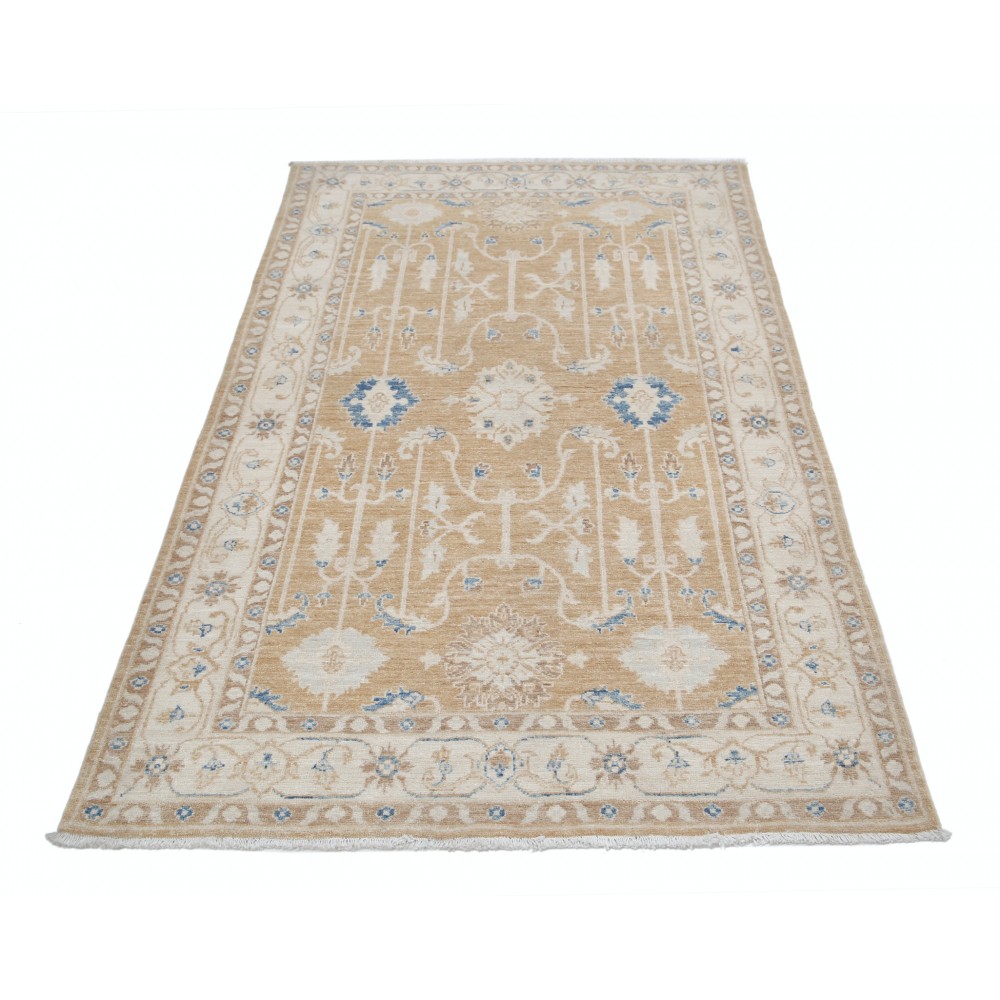 Hand Knotted Soft Red, Beige and Light Blue Wool Area Rug | Floral Pattern Small Rug Hand Knotted Soft Red, Beige and Light Blue Wool Area Rug | Floral Pattern Small Rug