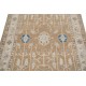 Hand Knotted Soft Red, Beige and Light Blue Wool Area Rug | Floral Pattern Small Rug Hand Knotted Soft Red, Beige and Light Blue Wool Area Rug | Floral Pattern Small Rug