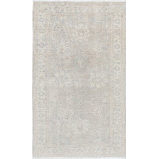 Traditional Handknotted Turkish Small Rug | Beige Accent Rug | New Condition | 100% Wool