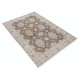 Hand Knotted Brown, Ivory Wool Area Rug | Traditional Floral Design Accent Rug Hand Knotted Brown, Ivory Wool Area Rug | Traditional Floral Design Accent Rug