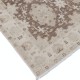 Hand Knotted Brown, Ivory Wool Area Rug | Traditional Floral Design Accent Rug Hand Knotted Brown, Ivory Wool Area Rug | Traditional Floral Design Accent Rug