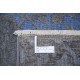 Hand Knotted Blue and Gray Wool Area Rug | Turkish Floral Botanical Design Carpet Hand Knotted Blue and Gray Wool Area Rug | Turkish Floral Botanical Design Carpet