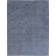 Hand Knotted Blue and Gray Wool Area Rug | Turkish Floral Botanical Design Carpet Hand Knotted Blue and Gray Wool Area Rug | Turkish Floral Botanical Design Carpet