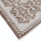 Traditional Hand Knotted Brown, Ivory Wool Area Rug | Turkish Floral Motif Accent Rug Traditional Hand Knotted Brown, Ivory Wool Area Rug | Turkish Floral Motif Accent Rug