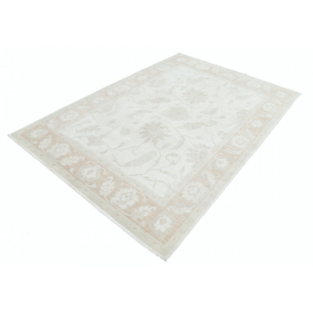 Hand Knotted Beige Area Rug for Dining Room and Bedroom | 100% Wool Rug for Living Room Hand Knotted Beige Area Rug for Dining Room and Bedroom | 100% Wool Rug for Living Room