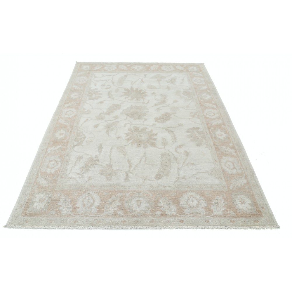 Hand Knotted Beige Area Rug for Dining Room and Bedroom | 100% Wool Rug for Living Room Hand Knotted Beige Area Rug for Dining Room and Bedroom | 100% Wool Rug for Living Room