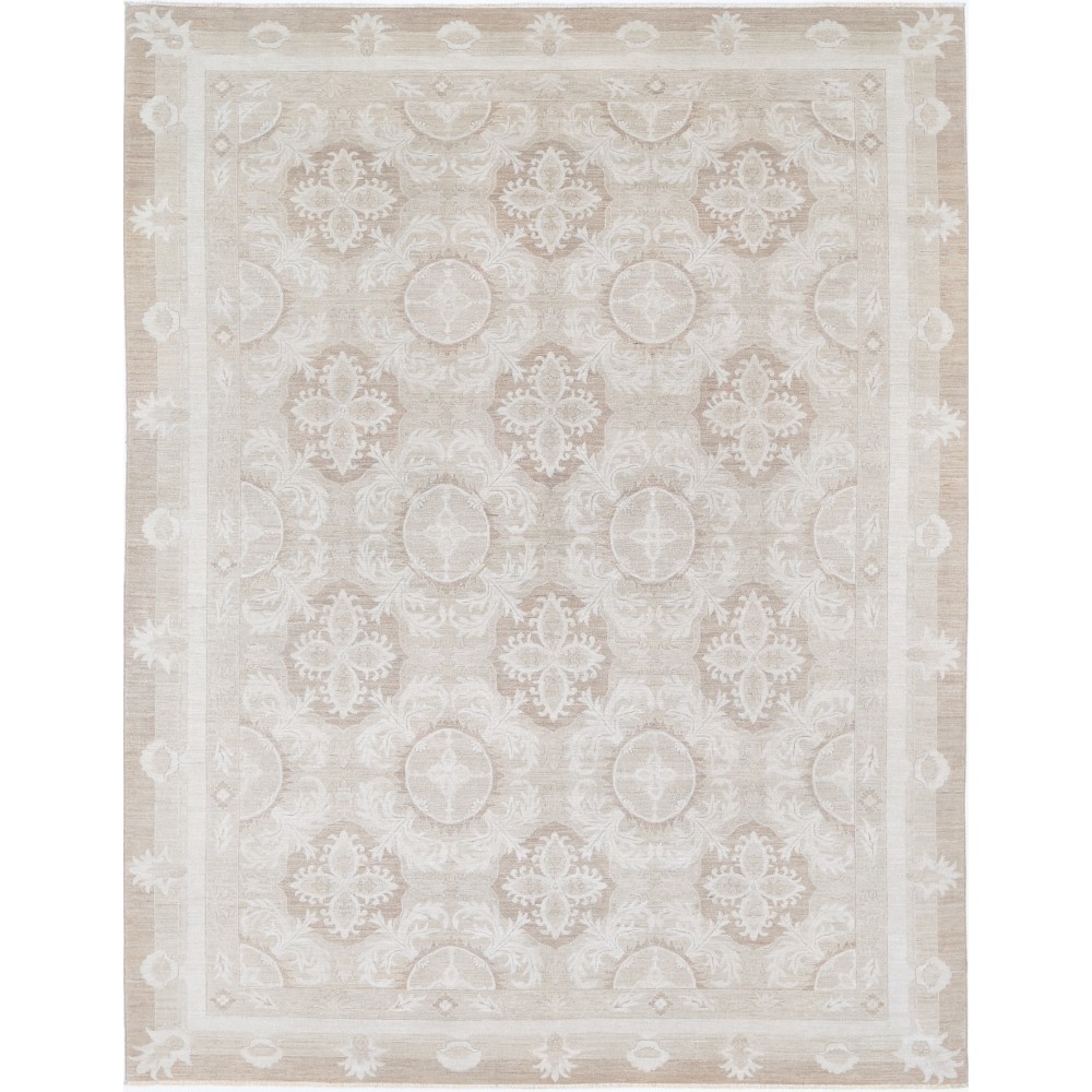 Hand Knotted Beige Area Rug Made of Wool | Trellis Design Carpet For Living Room Hand Knotted Beige Area Rug Made of Wool | Trellis Design Carpet For Living Room