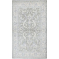 Authentic Handmade Accent Rug in Soft Colors | Handknotted Turkish Small Area Rug | All Wool