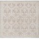 Hand Knotted Beige, Taupe Wool Area Rug | Ogee Trellis Pattern Accent Rug Hand Knotted Beige, Taupe Wool Area Rug | Ogee Trellis Pattern Accent Rug