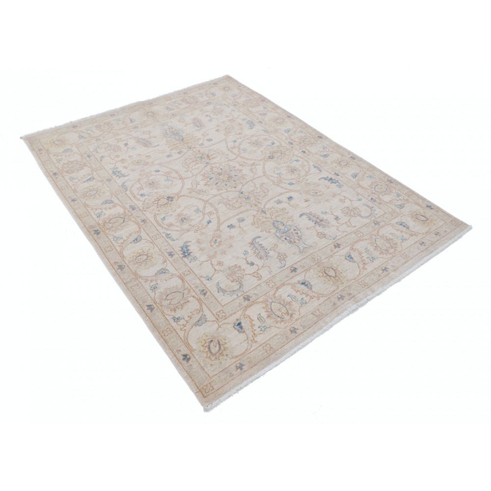 Hand Knotted Turkish Rug | Timeless Home Decor | Beige Wool Rug with Floral Design Hand Knotted Turkish Rug | Timeless Home Decor | Beige Wool Rug with Floral Design