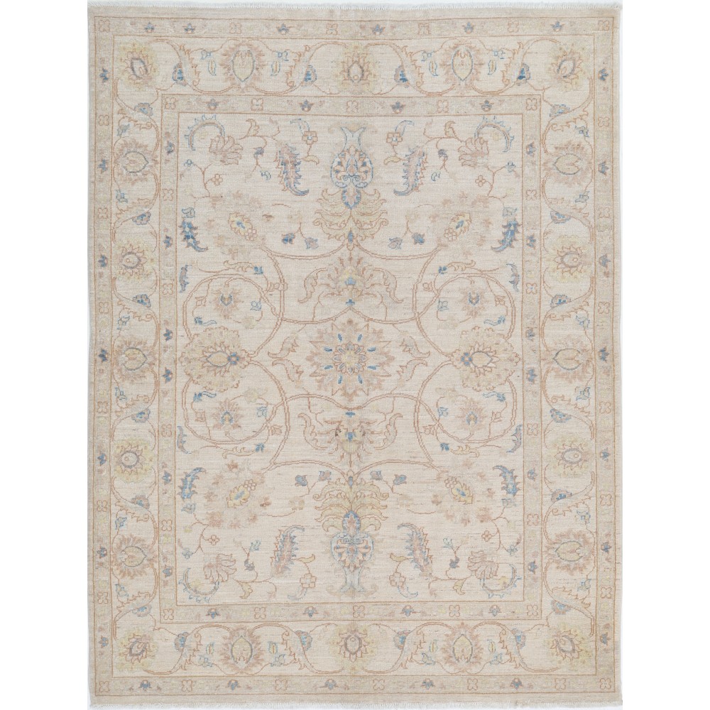 Hand Knotted Turkish Rug | Timeless Home Decor | Beige Wool Rug with Floral Design Hand Knotted Turkish Rug | Timeless Home Decor | Beige Wool Rug with Floral Design