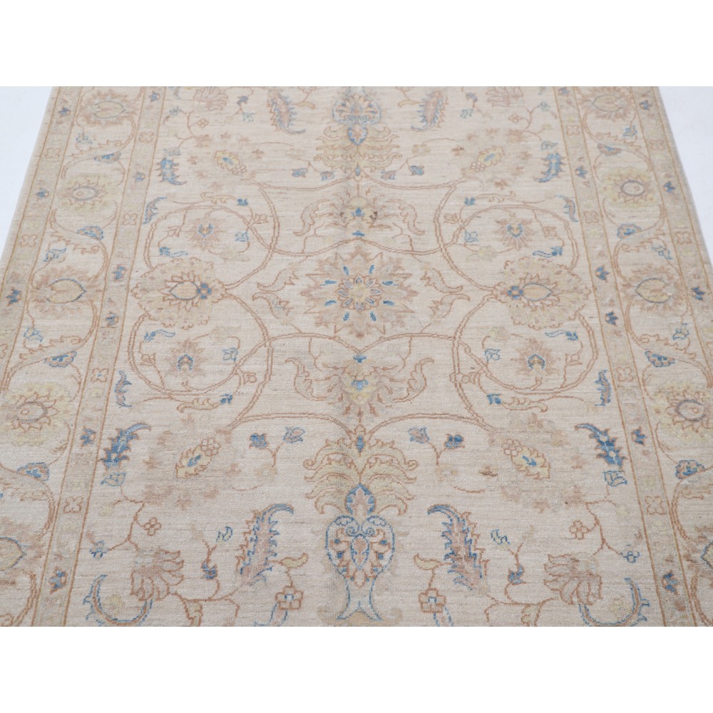 Hand Knotted Turkish Rug | Timeless Home Decor | Beige Wool Rug with Floral Design Hand Knotted Turkish Rug | Timeless Home Decor | Beige Wool Rug with Floral Design