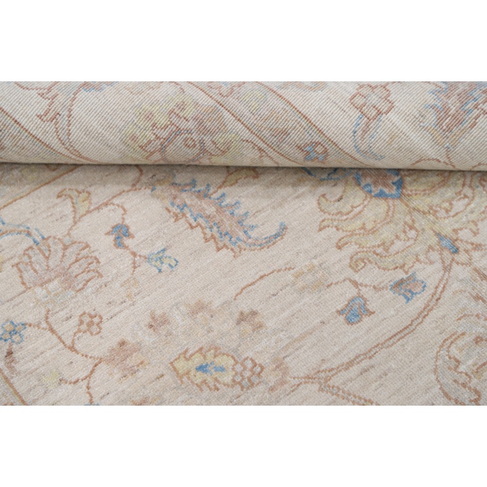 Hand Knotted Turkish Rug | Timeless Home Decor | Beige Wool Rug with Floral Design Hand Knotted Turkish Rug | Timeless Home Decor | Beige Wool Rug with Floral Design