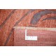 Hand Knotted Terracotta Red and Gray Wool Area Rug | Ornamental Abstract Carpet Hand Knotted Terracotta Red and Gray Wool Area Rug | Ornamental Abstract Carpet