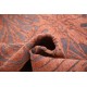 Hand Knotted Terracotta Red and Gray Wool Area Rug | Ornamental Abstract Carpet Hand Knotted Terracotta Red and Gray Wool Area Rug | Ornamental Abstract Carpet